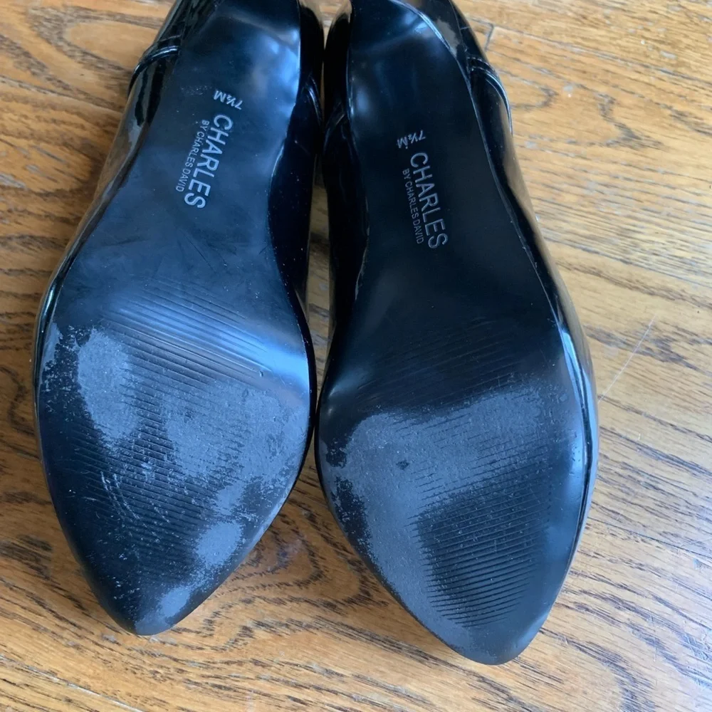 Charles by Charles David Black MaryJane Platforms‎